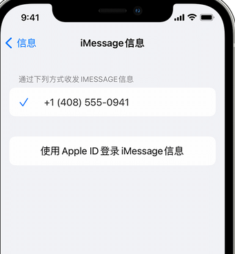 红山apple维修iPhone上无法正常发送iMessage信息