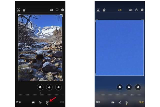 红山苹果手机维修分享iPhone手机如何使用裁剪功能隐藏照片 